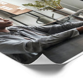 大学とキャリア（マット） ポスター (角)