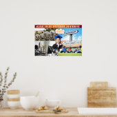 大学とキャリア（マット） ポスター (キッチン)