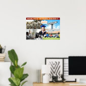 大学とキャリア（マット） ポスター (ホームオフィス)