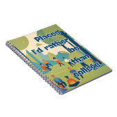 大学のおもしろい諺 ノートブック (右側)