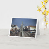 大学のアベ。1950年代のグリーティングカード カード (黄色い花)