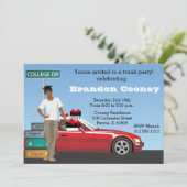 大学のトランクパーティー 男性 別離 招待状 (スタンド正面)