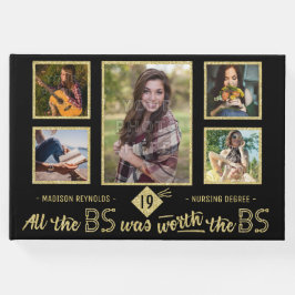 大学の卒業学士号の写真おもしろい ゲストブック