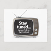 大学の卒業式に合わせて 案内ポストカード (正面)