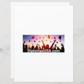 大学の卒業証書または高校の卒業証書 (正面/裏面)