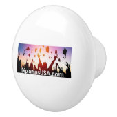 大学の卒業証書または高校の卒業証書 セラミックノブ (右)