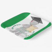 大学の卒業 ペーパープレート (傾斜あり)