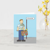 大学の幸運に向けて カード (黄色い花)