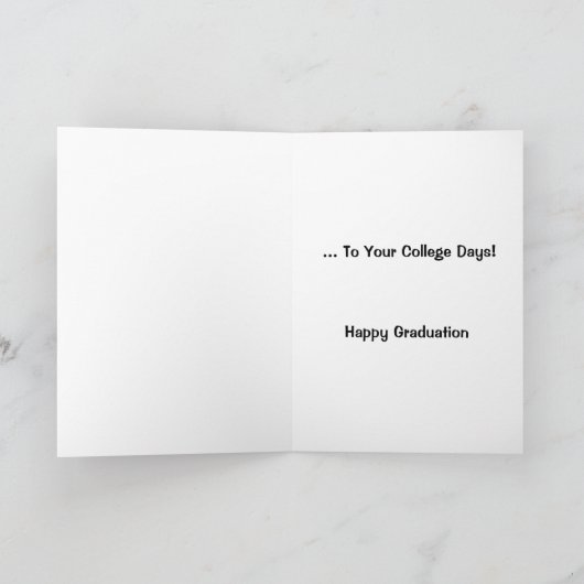 大学の日 カード (内部)