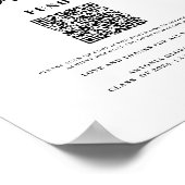 大学の資金フローラの卒業証印刷可能記号 ポスター (角)