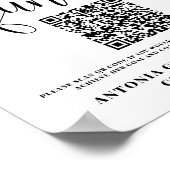 大学の資金フローラの卒業証印刷可能記号 ポスター (角)