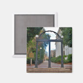 大学へのアーチウェイの入口 マグネット (正面/裏面)