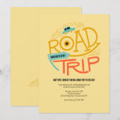 大学へのロードトリップ招待状 招待状 (正面/裏面)