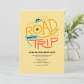 大学へのロードトリップ招待 招待状 (スタンド正面)