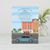 大学への出発トランクパーティー 招待状 (スタンド正面)