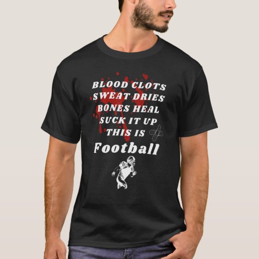 大学または高校サッカーの男女スポーツ Tシャツ (正面)