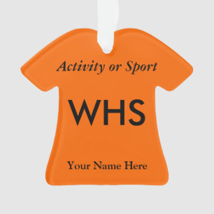 大学または高等学校の学校代表手紙の記念品 オーナメント