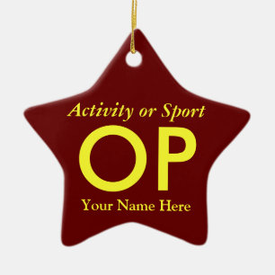 大学または高等学校の学校代表手紙の記念品 セラミックオーナメント