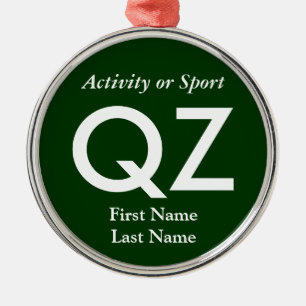 大学または高等学校の学校代表手紙の記念品 メタルオーナメント