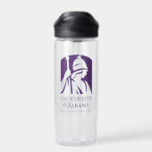 大学アットアルバニーアイコニックロゴ ウォーターボトル (背面)
