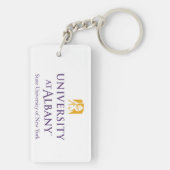 大学アットアルバニーアイコニックロゴ キーホルダー (裏面)