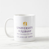 大学アットアルバニーアイコニックロゴ コーヒーマグカップ (左)