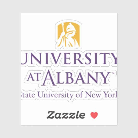 大学アットアルバニーアイコニックロゴ シール (シート)