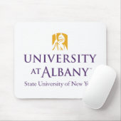 大学アットアルバニーアイコニックロゴ マウスパッド (マウス)