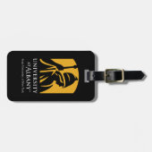 大学アットアルバニーアイコニックロゴ ラゲッジタグ (正面横)