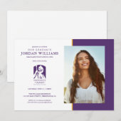 大学アルバニー アイコニック ロゴ 案内状 (正面/裏面)