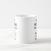 大学サッカー、すべての人に良い朝 コーヒーマグカップ (中央)