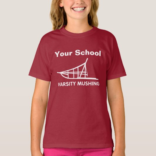 大学スキー犬部 Tシャツ (正面)