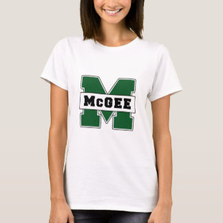 大学スタイルのMcGeeのロゴ Tシャツ