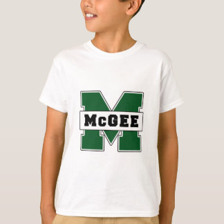 大学スタイルのMcGeeのロゴ Tシャツ