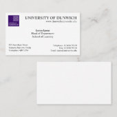 大学スタイルv4 名刺 (正面/裏面)