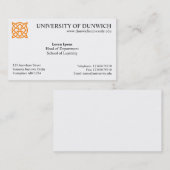 大学スタイルv4 名刺 (正面/裏面)