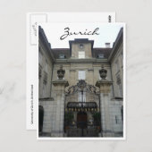 大学チューリッヒ ポストカード (正面/裏面)