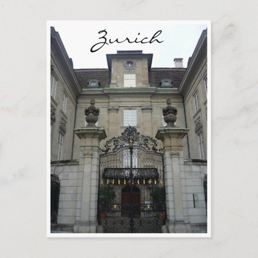 大学チューリッヒ ポストカード (正面)