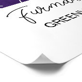 大学パーソナライズされた地図,大学カスタム地図,大学c ポスター (角)