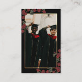 大学ファンド卒業エンクロージャカード 名刺 (裏面)