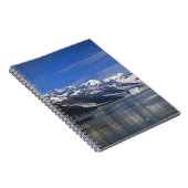 大学フィヨルド、アラスカのハーバード氷河 ノートブック (右側)