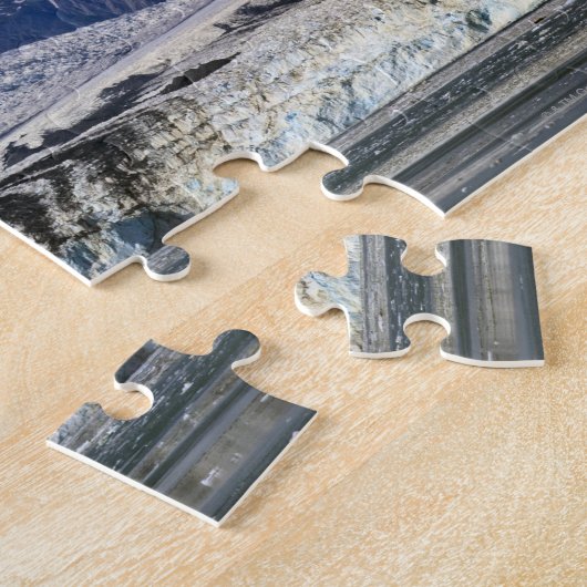 大学フィヨルド、アラスカ2のハーバード氷河 ジグソーパズル (側面)