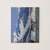 大学フィヨルド、アラスカ2のハーバード氷河 ジグソーパズル (縦)