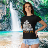 大学フォトウパーソナライズされたェンズプレおもしろいゼント Tシャツ