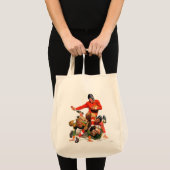 大学フットボール トートバッグ (正面(商品))