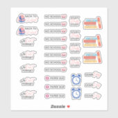 大学プランナーシール シール (シート)