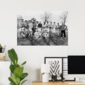 大学ラクロスチーム, 1908 ポスター (ホームオフィス)