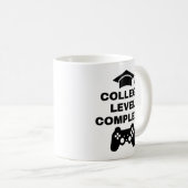 大学レベルの完了 コーヒーマグカップ (正面右)