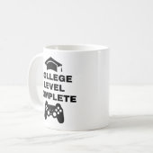 大学レベルの完了 コーヒーマグカップ (正面左)