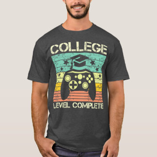 大学レベルの完全なビデオゲームゲーマー Tシャツ